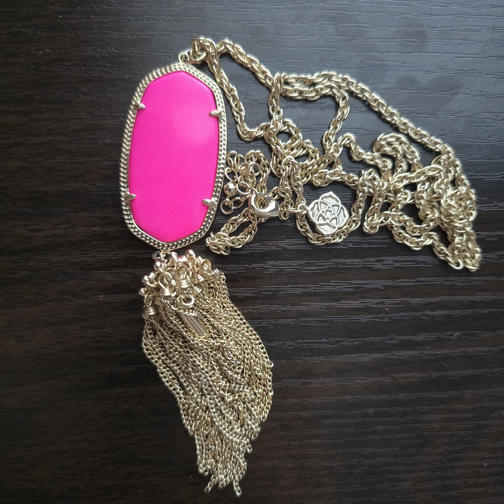 Kendra Scott Neon Pink Rayne